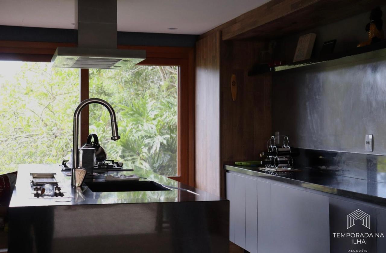 Casa De Praia No Rosa - Vista Para Lagoa De Ibiraquera 因比图巴 外观 照片