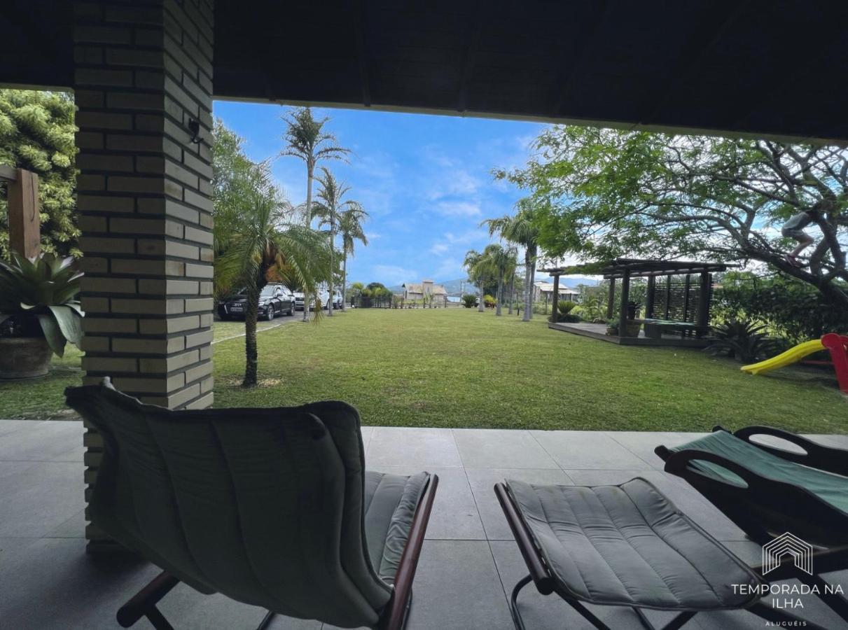 Casa De Praia No Rosa - Vista Para Lagoa De Ibiraquera 因比图巴 外观 照片