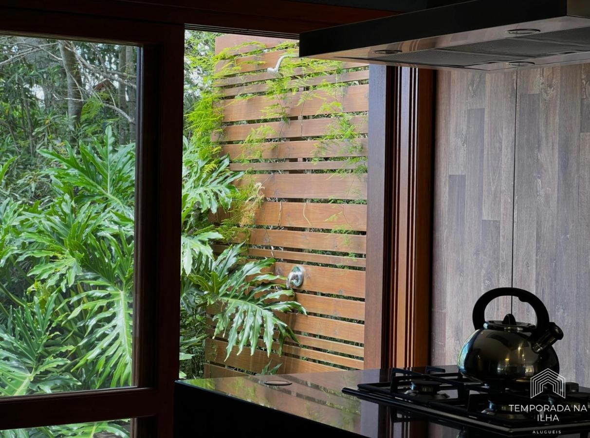 Casa De Praia No Rosa - Vista Para Lagoa De Ibiraquera 因比图巴 外观 照片