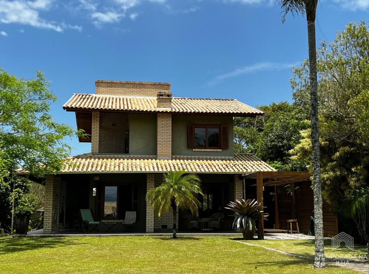 Casa De Praia No Rosa - Vista Para Lagoa De Ibiraquera 因比图巴 外观 照片
