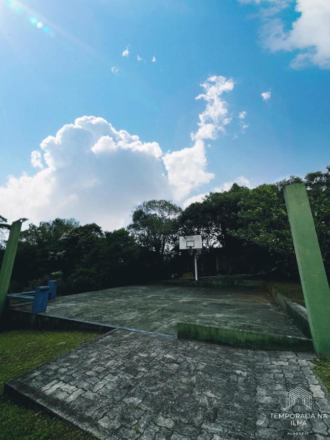Casa De Praia No Rosa - Vista Para Lagoa De Ibiraquera 因比图巴 外观 照片