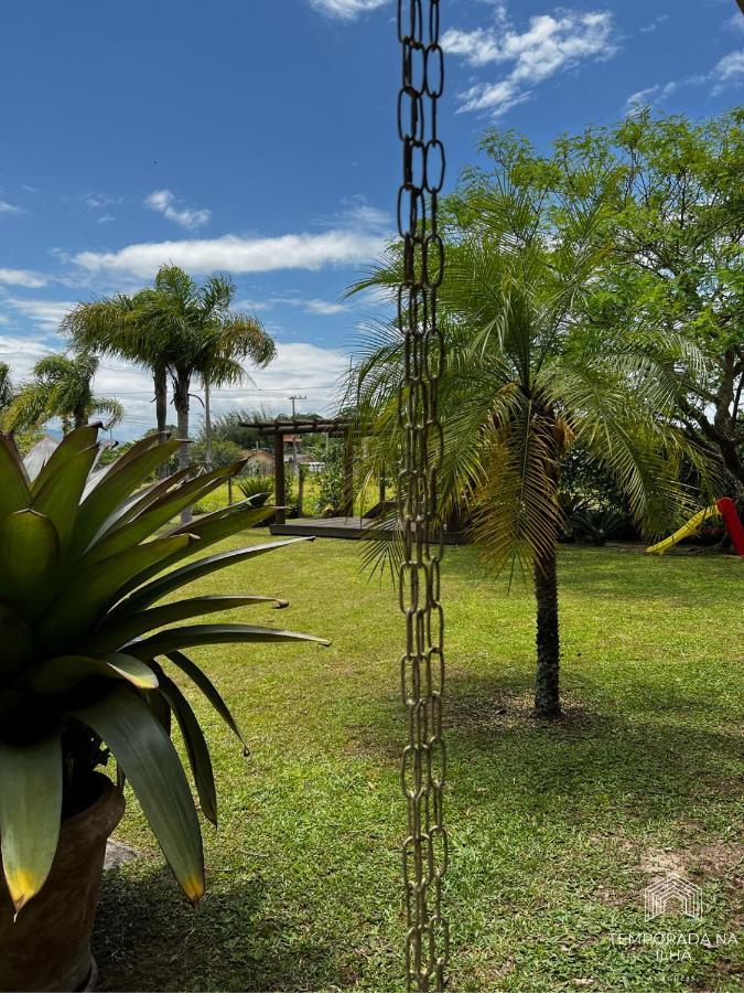 Casa De Praia No Rosa - Vista Para Lagoa De Ibiraquera 因比图巴 外观 照片