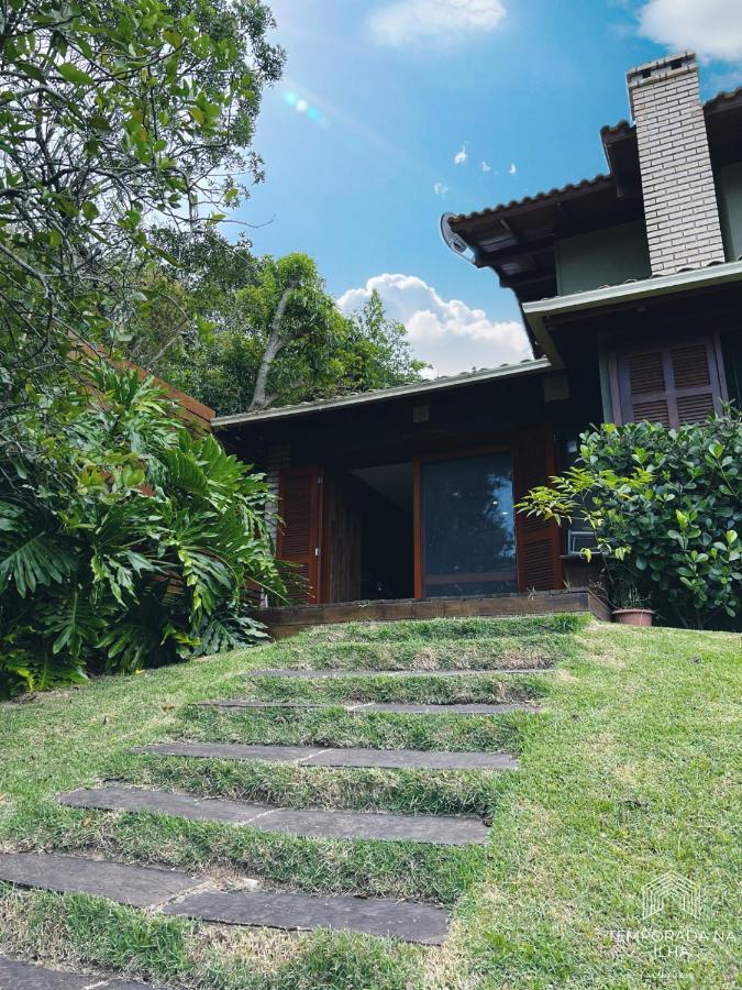 Casa De Praia No Rosa - Vista Para Lagoa De Ibiraquera 因比图巴 外观 照片